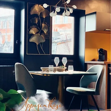 Apparenthèse Jacuzzi Sauna Appartement *