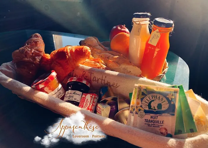 Apparenthese Jacuzzi Sauna アパート ポアティエ